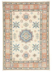 Tappeto Kazak Washed Medaglione Avorio Terracotta 100x144 Cm