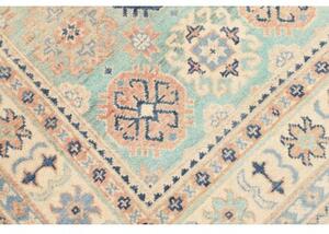 Tappeto Kazak Washed Stilizzato Verde Chiaro Beige 100x151 Cm