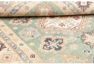 Tappeto Kazak Washed Stilizzato Verde Salvia Beige 122x179 Cm