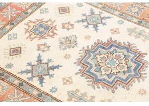 Tappeto Kazak Washed Medaglione Avorio Terracotta 100x144 Cm