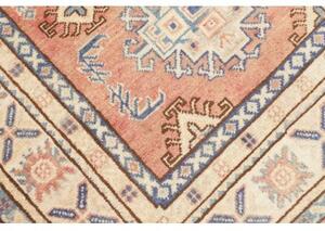 Tappeto Kazak Washed Stilizzato Salmone Avorio 100x147 Cm