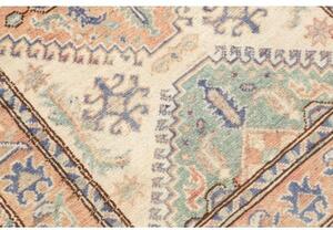 Tappeto Kazak Washed Stilizzato Avorio Terracotta Corsia 82x296 Cm
