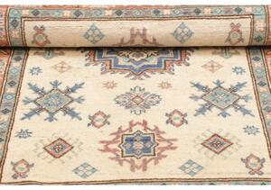 Tappeto Kazak Washed Medaglione Avorio Terracotta 100x144 Cm