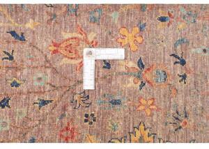 Tappeto Floralia Floreale Rosso Antico Blu Ottanio 196x283 Cm