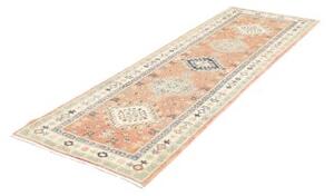 Tappeto Kazak Washed Stilizzato Salmone Blu Corsia 82x243 Cm