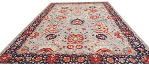 Tappeto Floralia Floreale Celeste Blu Notte 311x409 Cm