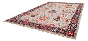 Tappeto Floralia Floreale Celeste Blu Notte 311x409 Cm