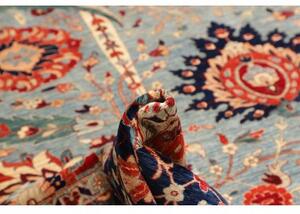 Tappeto Floralia Floreale Celeste Blu Notte 311x409 Cm