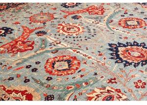 Tappeto Floralia Floreale Celeste Blu Notte 311x409 Cm