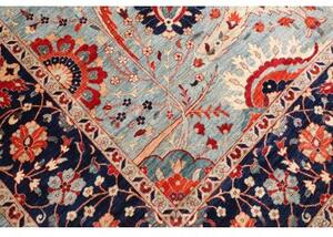 Tappeto Floralia Floreale Celeste Blu Notte 311x409 Cm