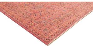 Tappeto Floralia Stilizzato Rosso Ruggine Ocra 249x307 Cm