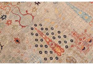 Tappeto Floralia Stilizzato Beige Blu 276x377 Cm