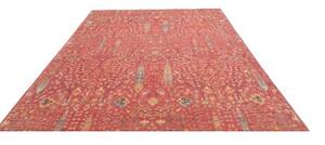 Tappeto Floralia Floreale Rosso Ruggine Beige 248x315 Cm