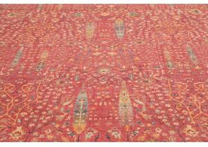 Tappeto Floralia Floreale Rosso Ruggine Beige 248x315 Cm