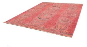 Tappeto Floralia Stilizzato Rosso Blu 251x288 Cm