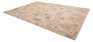 Tappeto Floralia Stilizzato Beige Blu 276x377 Cm