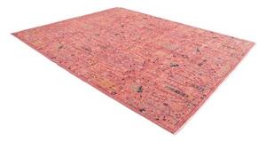 Tappeto Floralia Floreale Rosa Antico Blu Scuro 250x310 Cm