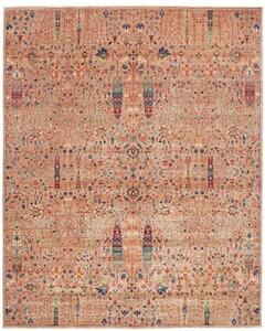 Tappeto Floralia Floreale Terracotta Blu 246x300 Cm