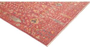 Tappeto Floralia Floreale Rosso Ruggine Beige 248x315 Cm