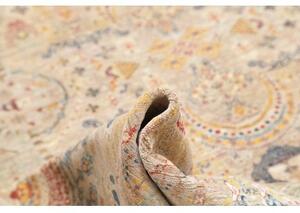 Tappeto Floralia Stilizzato Beige Azzurro 247x306 Cm