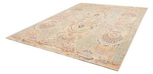 Tappeto Floralia Stilizzato Beige Azzurro 247x306 Cm