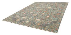 Tappeto Floralia Floreale Verde Petrolio Ruggine 247x299 Cm