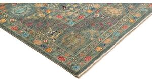 Tappeto Floralia Floreale Verde Petrolio Ruggine 247x299 Cm