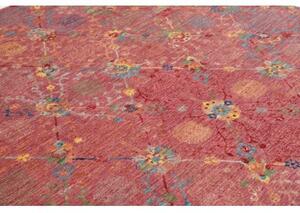 Tappeto Floralia Stilizzato Rosso Multicolore 204x296 Cm