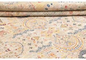 Tappeto Floralia Stilizzato Beige Azzurro 247x306 Cm