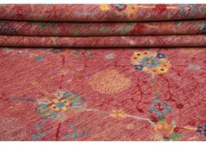 Tappeto Floralia Stilizzato Rosso Multicolore 204x296 Cm