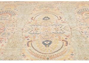 Tappeto Floralia Stilizzato Beige Azzurro 247x306 Cm