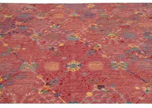Tappeto Floralia Stilizzato Rosso Multicolore 204x296 Cm