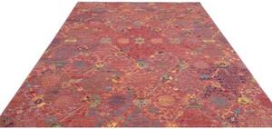 Tappeto Floralia Stilizzato Rosso Multicolore 204x296 Cm