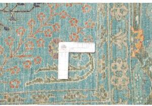 Tappeto Floralia Floreale Verde Petrolio Beige 247x302 Cm