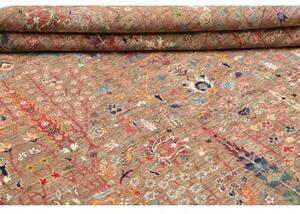 Tappeto Floralia Floreale Beige Marrone 201x244 Cm
