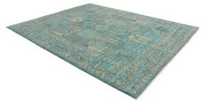 Tappeto Floralia Floreale Verde Petrolio Beige 247x302 Cm