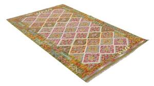 Tappeto Kilim Geometrico Multicolore 124x190 Cm