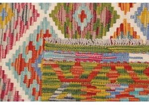 Tappeto Kilim Geometrico Multicolore 124x190 Cm