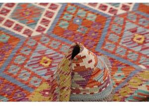 Tappeto Kilim Geometrico Multicolore 124x204 Cm