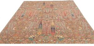 Tappeto Floralia Floreale Beige Marrone 201x244 Cm