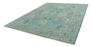 Tappeto Floralia Floreale Verde Petrolio Beige 247x302 Cm