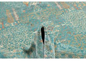 Tappeto Floralia Floreale Verde Petrolio Beige 247x302 Cm