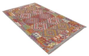 Tappeto Kilim Geometrico Multicolore 124x204 Cm