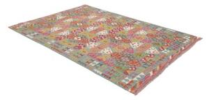 Tappeto Kilim Geometrico Multicolore 165x246 Cm