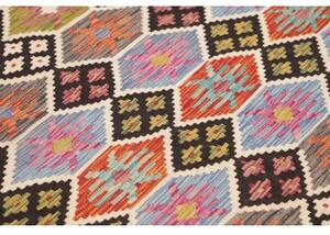 Tappeto Kilim Geometrico Multicolore 168x251 Cm