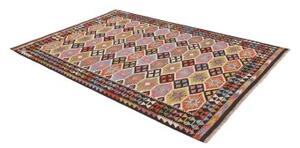 Tappeto Kilim Geometrico Multicolore 168x251 Cm