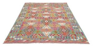 Tappeto Kilim Geometrico Multicolore 165x246 Cm