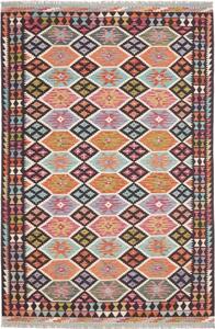 Tappeto Kilim Geometrico Multicolore 169x257 Cm