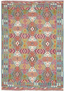 Tappeto Kilim Geometrico Multicolore 165x246 Cm