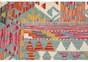 Tappeto Kilim Geometrico Multicolore 165x246 Cm
